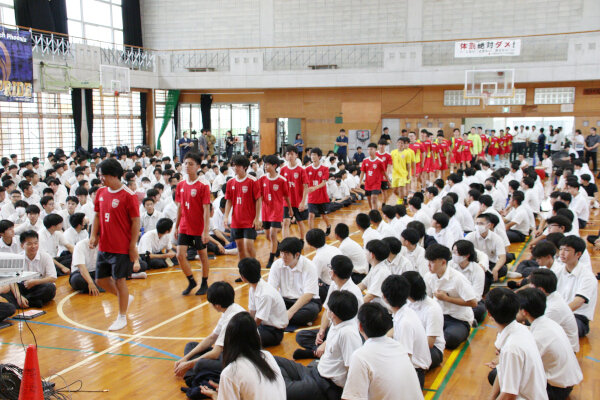 推戴式・生徒総会